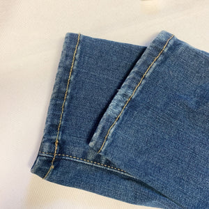 EUC Pre-owned Gap Denim Women's High Rise Stretch Legging Skinny Blue Jeans Size 12/31R