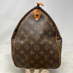 434 Pre Owned Authentic Louis Vuitton Monogram Speedy 40 Travel Handbag MB9001