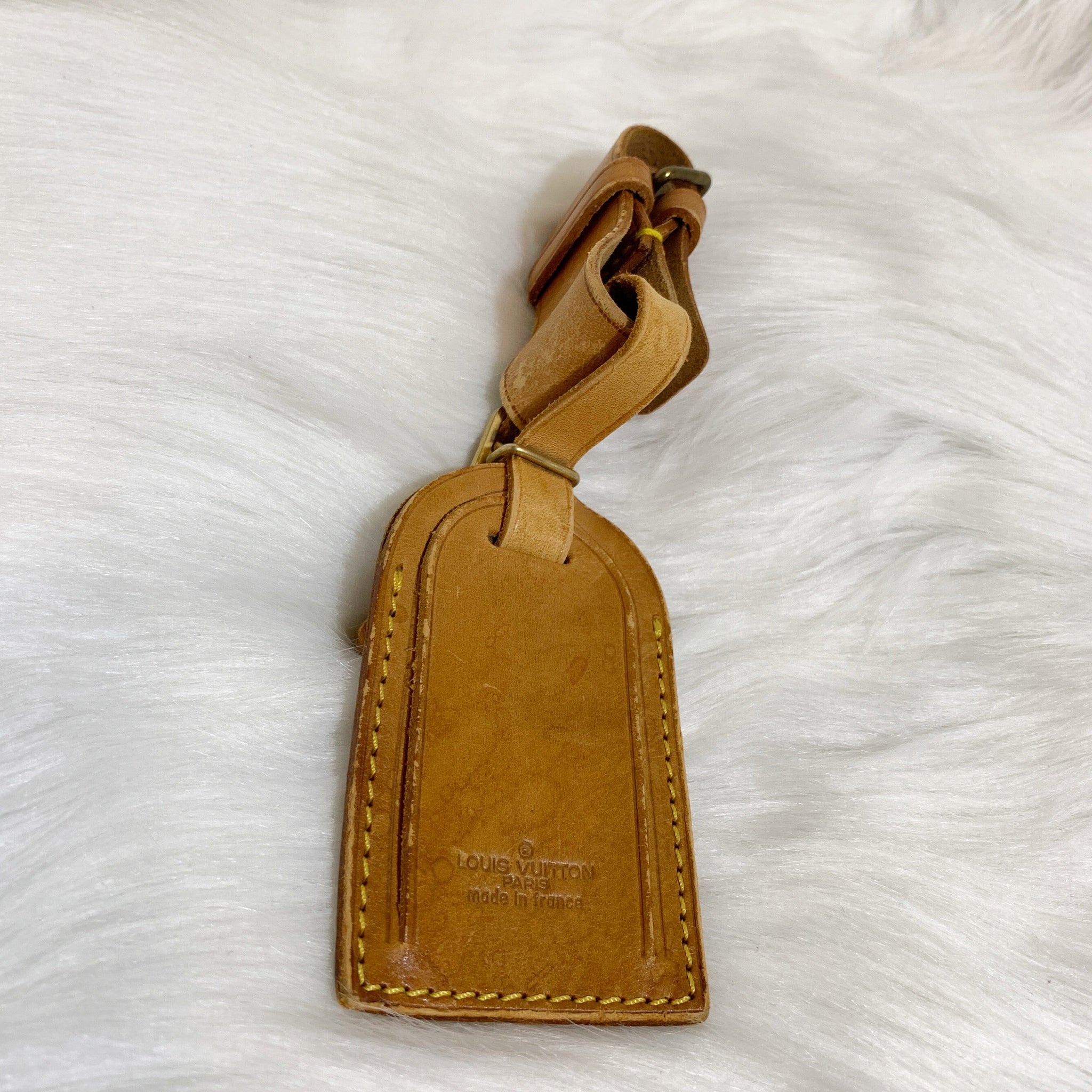 Authentic Louis Vuitton Luggage Tag